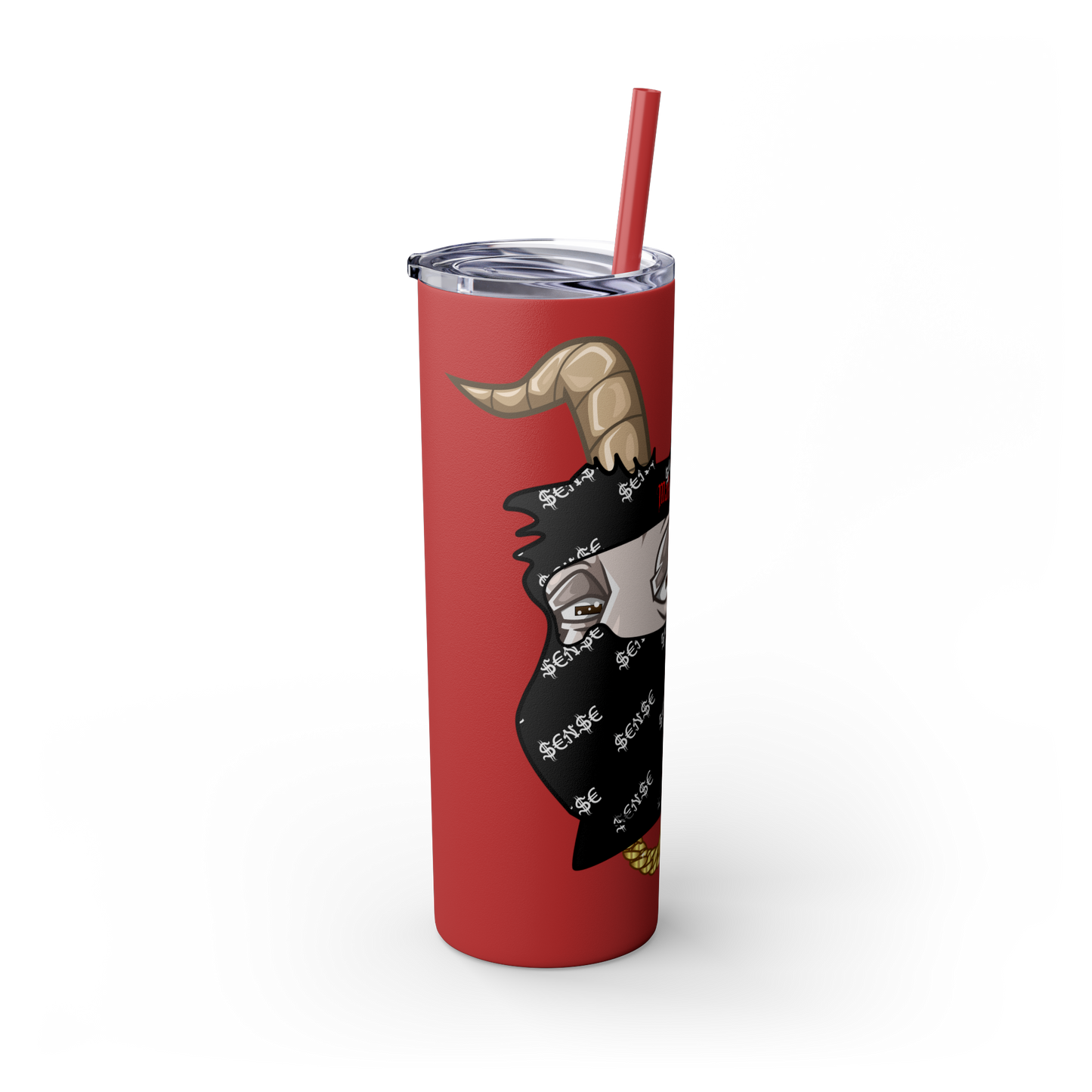 Skinny Goated Tumbler with Straw, 20oz