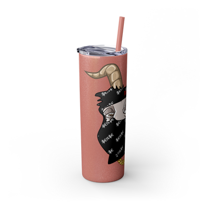 Skinny Goated Tumbler with Straw, 20oz