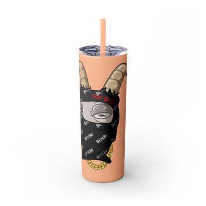 Skinny Goated Tumbler with Straw, 20oz