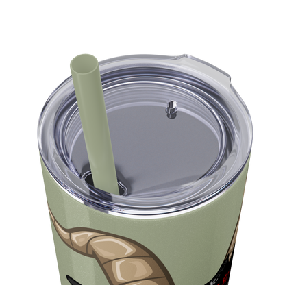 Skinny Goated Tumbler with Straw, 20oz