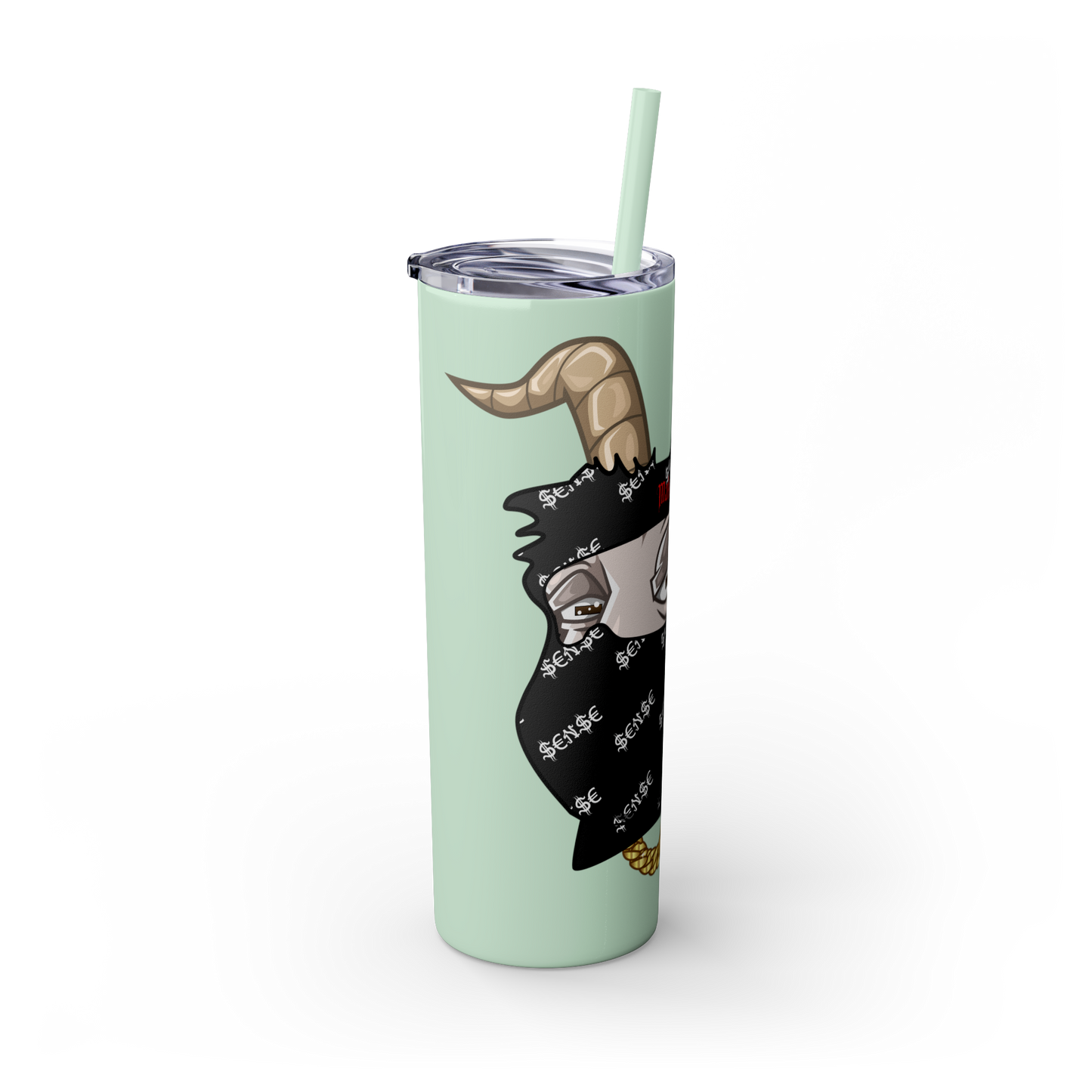 Skinny Goated Tumbler with Straw, 20oz