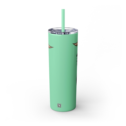 Skinny Goated Tumbler with Straw, 20oz