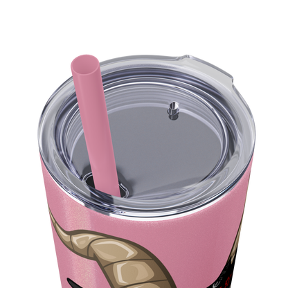 Skinny Goated Tumbler with Straw, 20oz