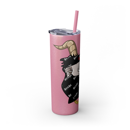 Skinny Goated Tumbler with Straw, 20oz