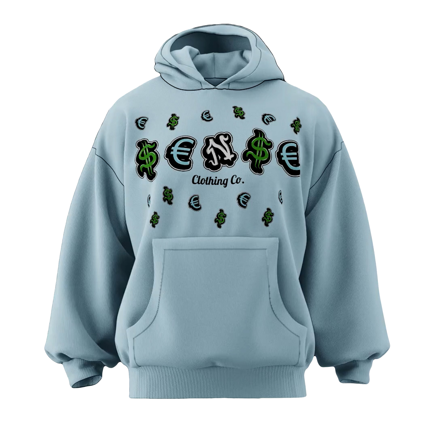 SENSE Limited-Edition (Dollars & Euros) Premium Hoodie